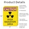Signmission Radiation & Laser Sign, 10 in H x 7 in W, Aluminum, Rectangle OS-2PACK-CR-A-710-V-10231 - alternate 8